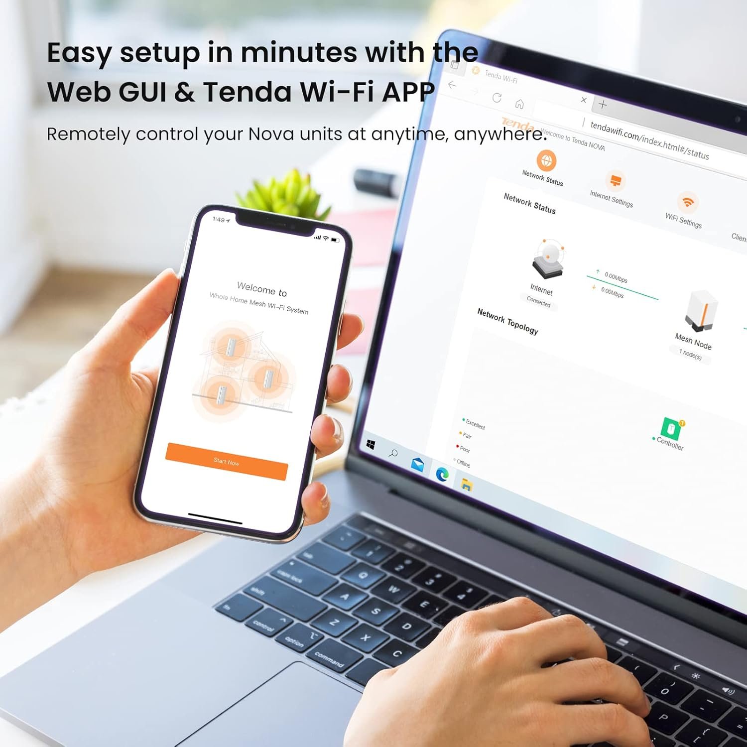 tenda nova mx12 ax3000 mesh wi fi 6 system 7000sq ft coverage 1.7 ghz quad core cpu he160 dual band gigabit whole home mesh network for 160+ devices 3 pack tenda nova mx12 ax3000 mesh wi fi 6 system 7000sq ft coverage 1.7 ghz quad core cpu he160 dual band gigabit whole home mesh network for 160+ devices 3 pack